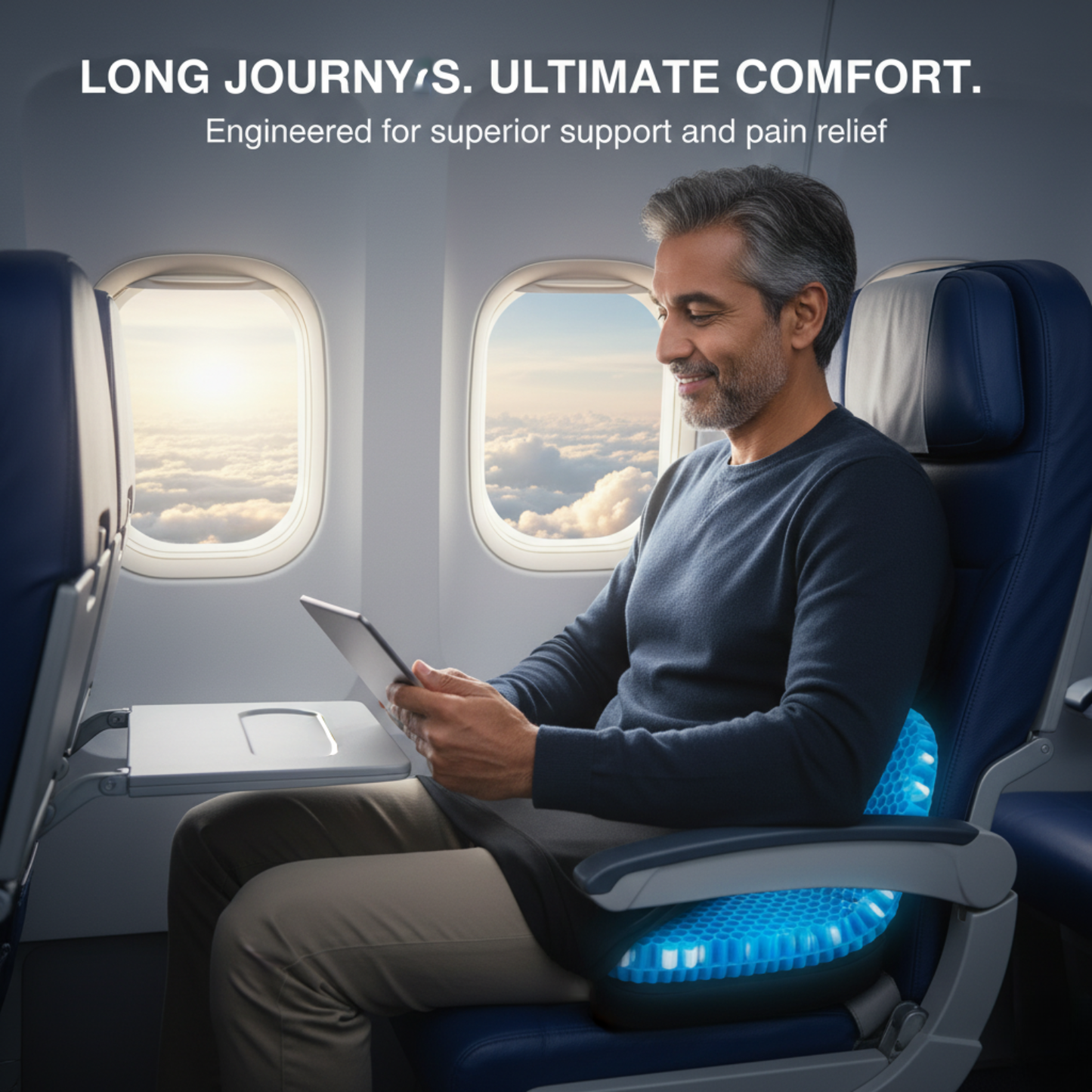 AirFlow Gel Seat Cushion