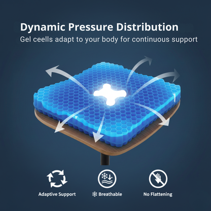 AirFlow Gel Seat Cushion